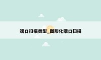 端口扫描类型_图形化端口扫描