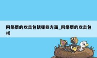 网络层的攻击包括哪些方面_网络层的攻击包括