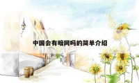 中国会有暗网吗的简单介绍
