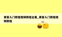 黑客入门教程视频教程全集_黑客入门教程视频教程