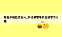 黑客手机壁纸图片_网络黑客手机壁纸学习内卷