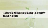 小说暗魅免费阅读百度网盘资源_小说暗魅免费阅读百度网盘